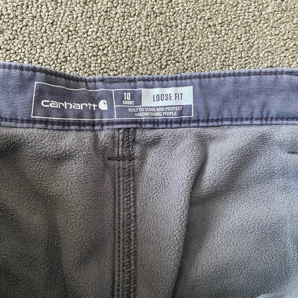 Carhartt women LINED grey work Pants - Picture 3 of 5